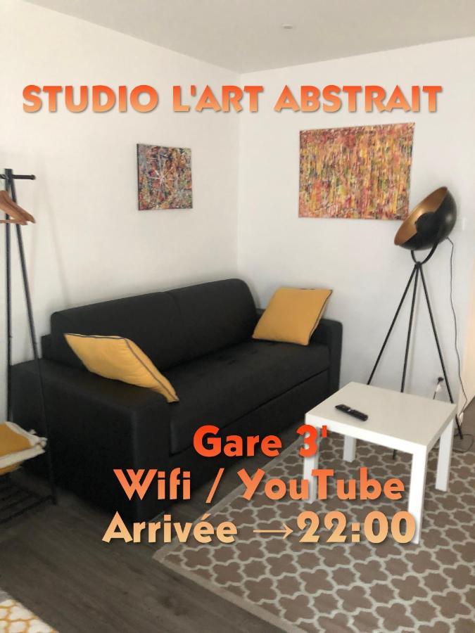 Studio L'Art Abstrait - Centre D'Agen- Gare 3' Lägenhet Exteriör bild